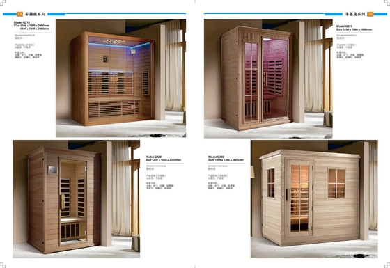 Comfortable Rectangular Bathroom Steam Room Shower Steam Room Customization