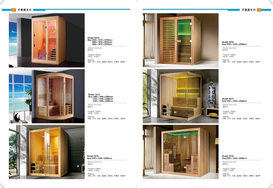 Comfortable Rectangular Bathroom Steam Room Shower Steam Room Customization