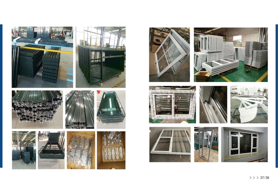 UV Proof Customizable Contemporary Aluminium Windows Horizontal Push Sliding
