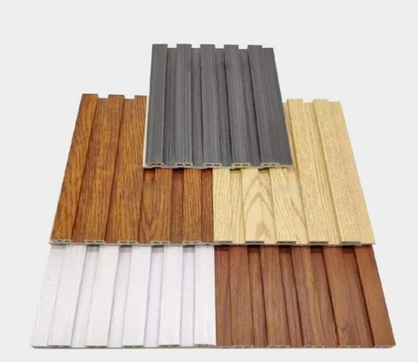 Classic Style Interior Decoration Panel Wood Grain Wall Panel Anti Static Mould Proof
