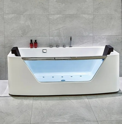 Body Relaxing Water Massage Bathtubs With Air Bubbles CE SASO ISO9001 Certified