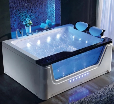 Computerized Big Jacuzzi Tub Outdoor Oversized Bath Tub Automatic Deodorization