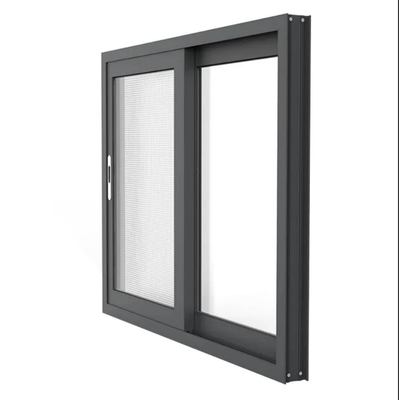 Rustic Modern Aluminum Windows Residential With Tempered Glass Customizable Design