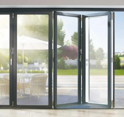 1.6mm Thickness Modern Aluminum Window Noise Reduction Aluminium Frame Casement Window