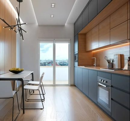 Premium Dining Room Custom Cabinets Kitchen Cabinet Unit Abrasion Resistance