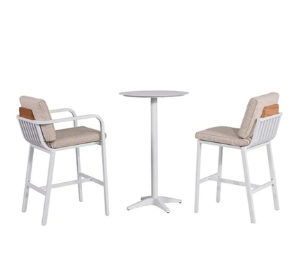 Modern Outdoor Furniture Set UV Resistant PE Rattan Low Maintenance