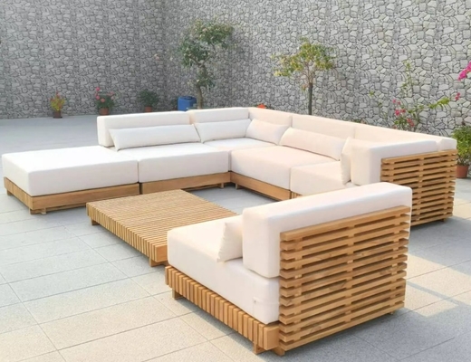 Deluxe Design Contemporary Outdoor Wicker Furniture Set Weather Resistance