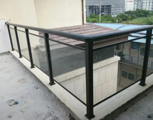 OEM ODM Stainless And Glass Balustrade Balcony Glass Steel Railing For Versatile Compatibility