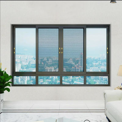 Aluminum Window For Easy Access And Smooth Operation With Horizontal Opening Pattern