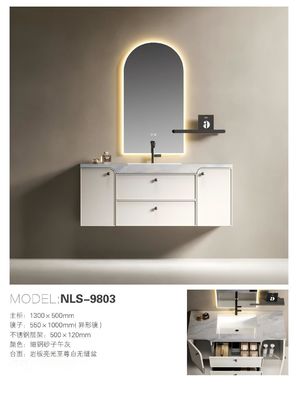 Customizable Stainless Steel LED Mirror Bathroom Drainer