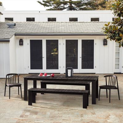 Modern Outdoor Furniture Set with UV-Resistant PE Rattan, Easy Assembly
