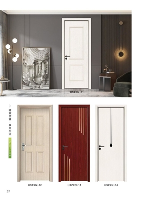 Customized Waterproof WPC Door Paint Free 700mm/ 900mm/ 1050mm