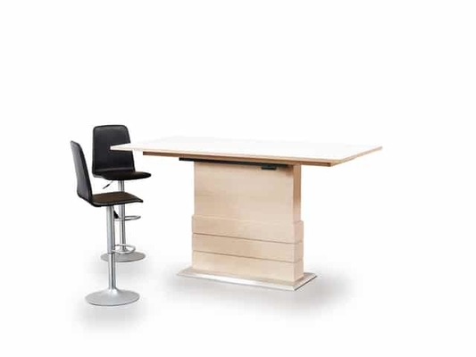 Premium Modern Indoor Furniture  Brown Wood Cabinet OEM / ODM Available