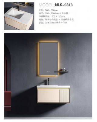 Vintage Style Bathroom Sanitary Wares Made With Solid Wood Aluminum And Glass For Hotels And Bathrooms