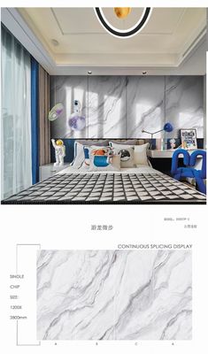 Low-Cost 600*600 Ceramic Tiles with Heat Insulation and Non-Slip Stone Imitation Texture